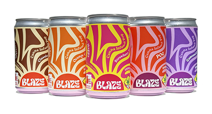 Blaze Soda logo
